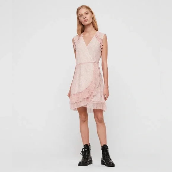 All Saints Priya Leox Dress brand new without tags - Picture 3 of 8